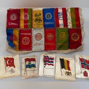 Vintage Cigarette Flag Quilt